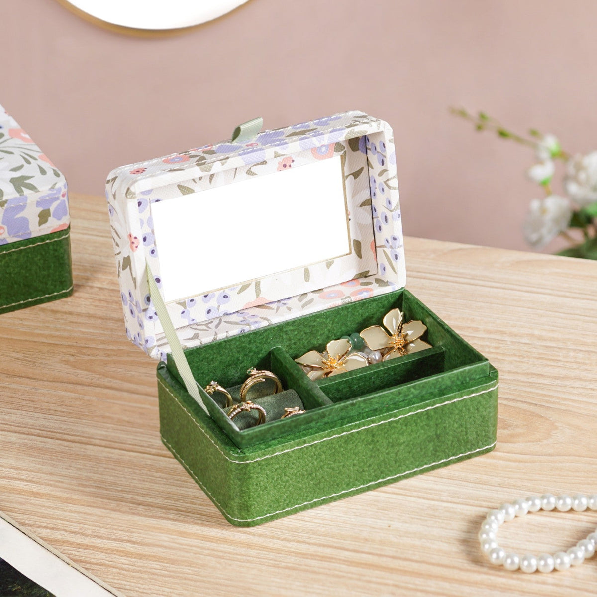 Florina Portable Jewellery Box With Mirror Nestasia