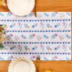 Florina Pure Cotton 6 Seater Runner 190x36cm Nestasia