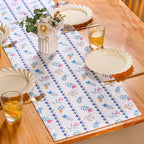 Florina Pure Cotton 8 Seater Runner 266x36cm Nestasia