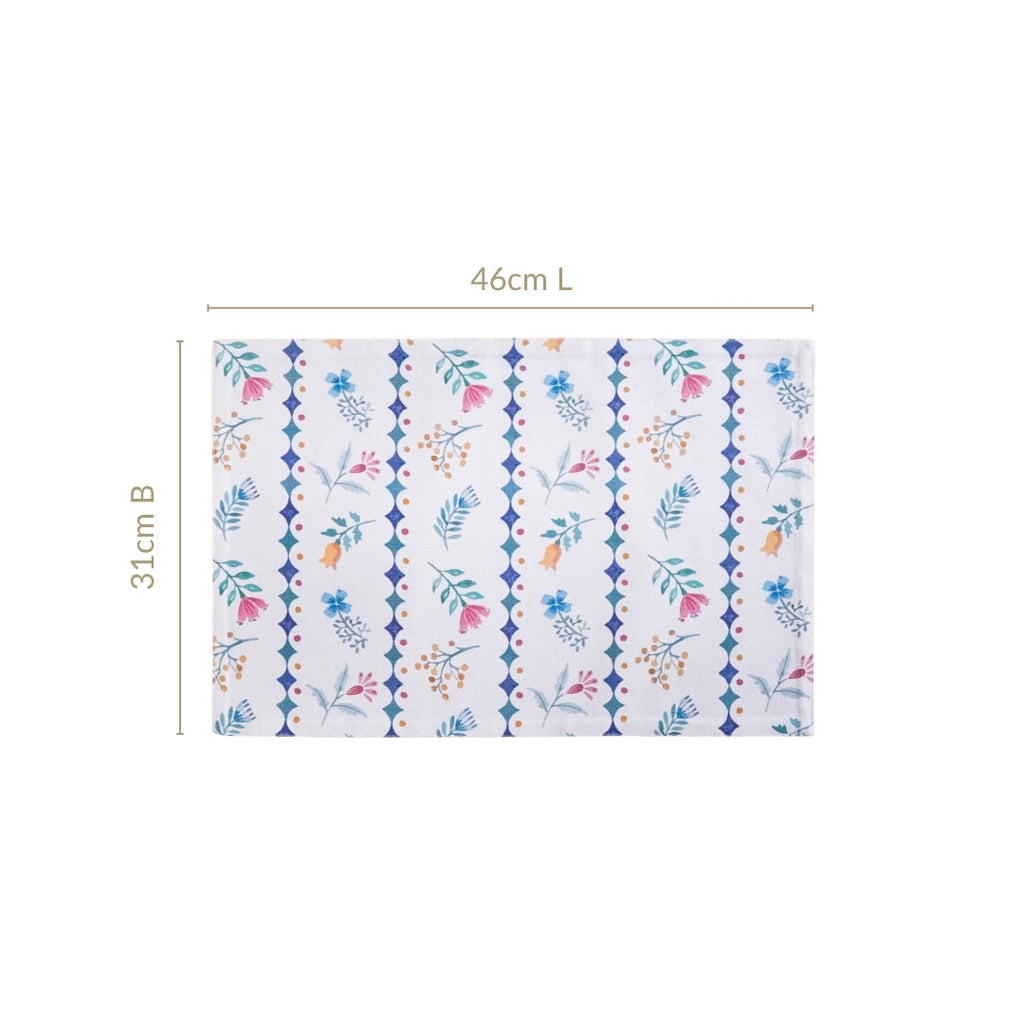 Florina Reversible Table Mat Set Of 4 Nestasia