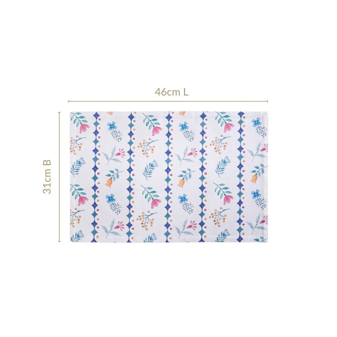 Florina Reversible Table Mat Set Of 4 Nestasia