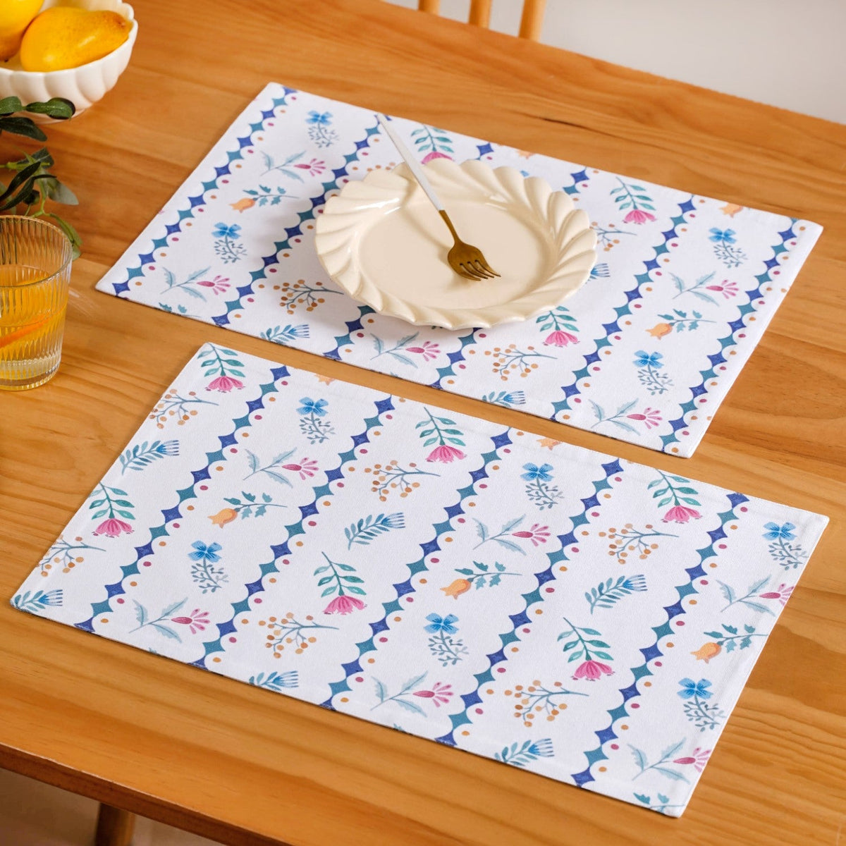 Florina Reversible Table Mat Set Of 4 Nestasia