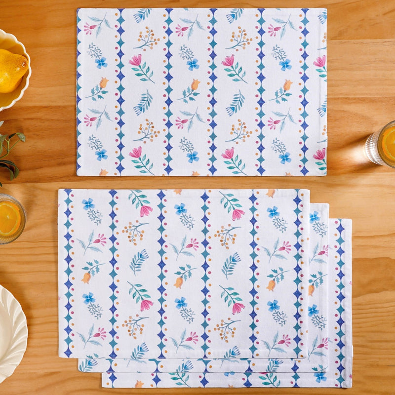 Florina Reversible Table Mat Set Of 4 Nestasia