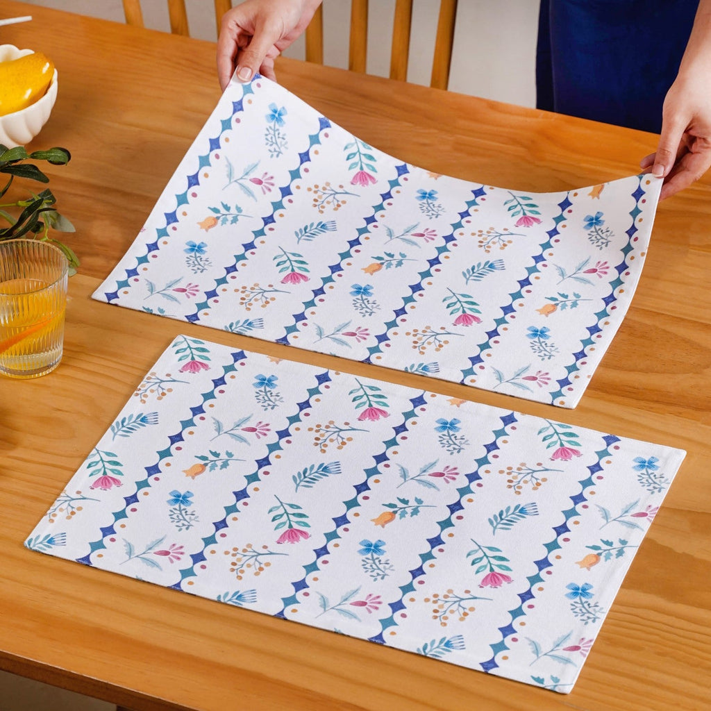 Florina Reversible Table Mat Set Of 4 Nestasia