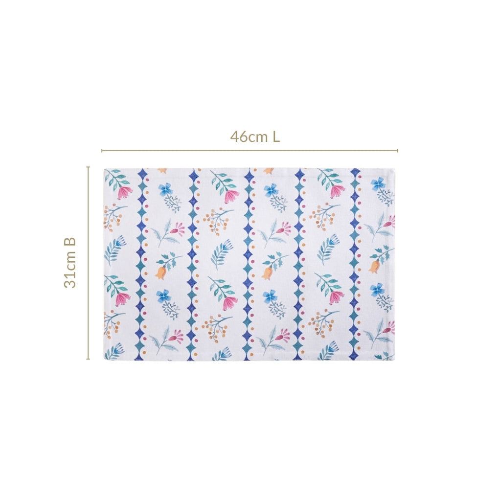 Florina Reversible Table Mat Set Of 6 Nestasia