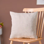 Flower Arches Embroidered Cushion Cover Beige 40x40cm Nestasia