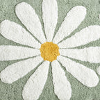 Flower Power Anti Slip Cotton Floor Mat 105x53cm Nestasia