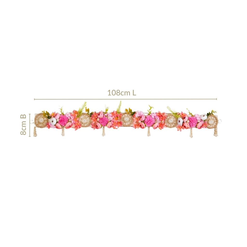 Flower And Pearls Decorative Toran Nestasia