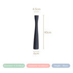 Ceramic Matte Finish Textured Thin Vase Nestasia