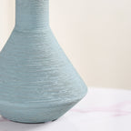 Brushed Texture Scandinavian Vase Blue Nestasia
