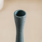 Ceramic Matte Finish Textured Thin Vase Nestasia