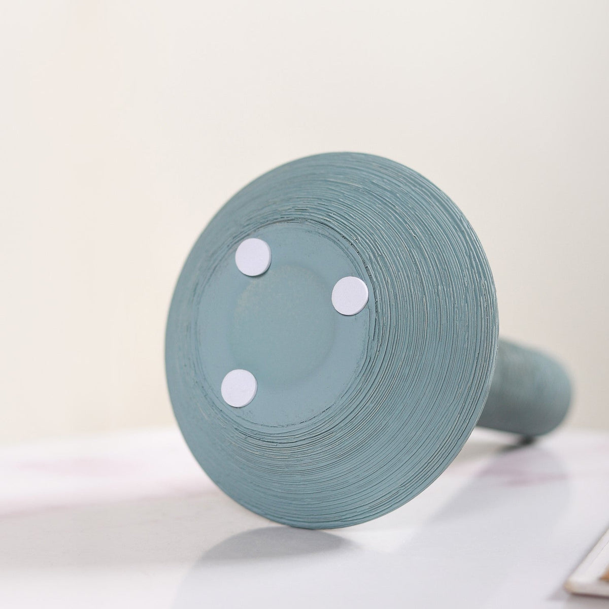 Brushed Texture Scandinavian Vase Blue Nestasia