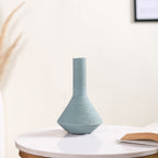 Brushed Texture Scandinavian Vase Blue Nestasia