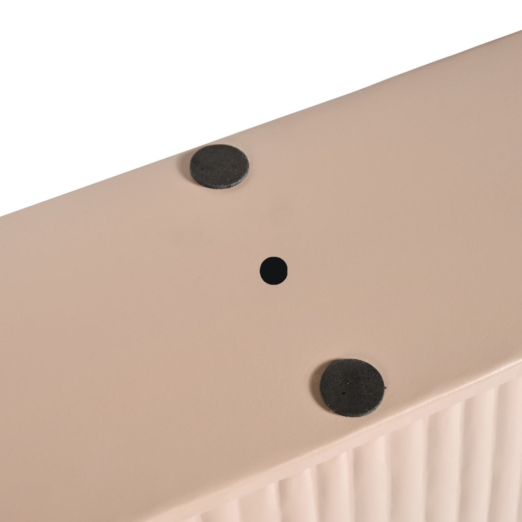Fluted Balcony Planter Box Taupe Nestasia
