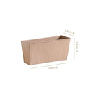 Fluted Balcony Planter Box Taupe Nestasia