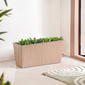 Fluted Balcony Planter Box Taupe Nestasia