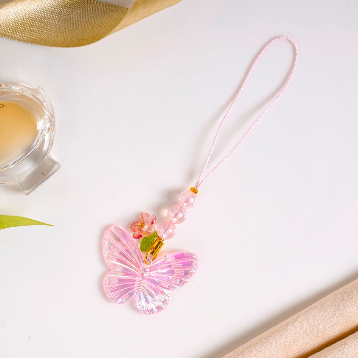 Flutter And Shine Butterfly Phone Charm Nestasia