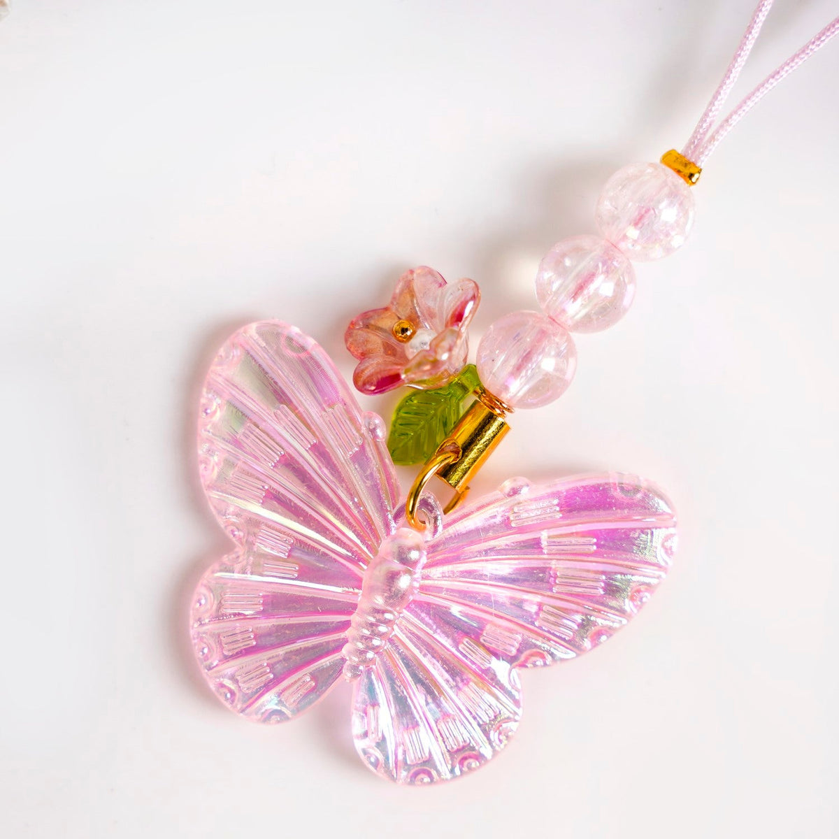 Flutter And Shine Butterfly Phone Charm Nestasia
