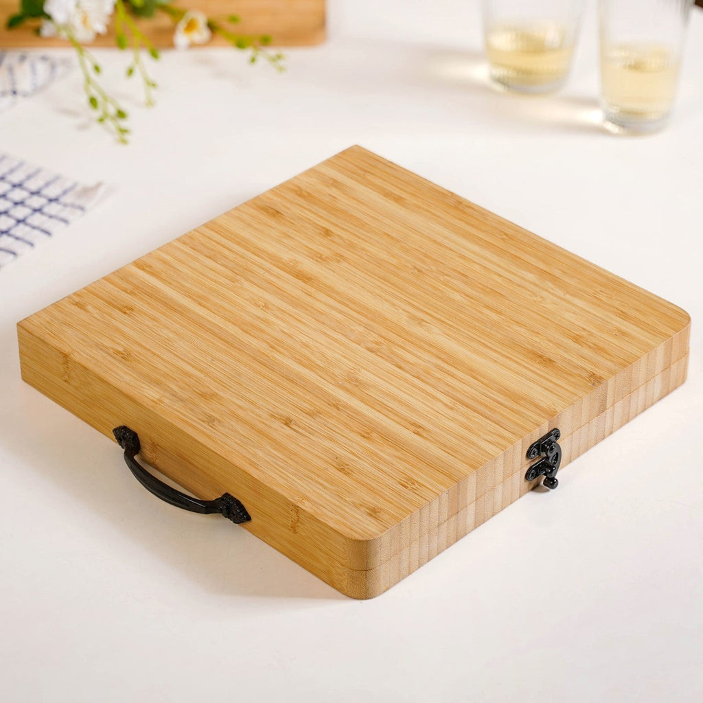 Foldable Trending Charcuterie Board Set With Bowls And Knives 22inch Nestasia