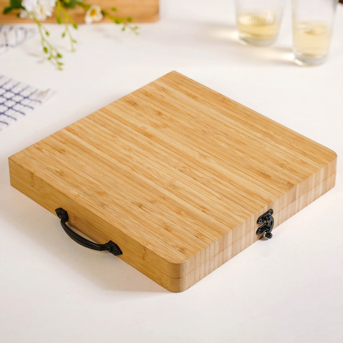 Foldable Trending Charcuterie Board Set With Bowls And Knives 22inch Nestasia