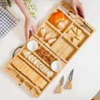 Foldable Trending Charcuterie Board Set With Bowls And Knives 22inch Nestasia