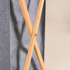 Foldable Cloth Laundry Basket Grey Nestasia