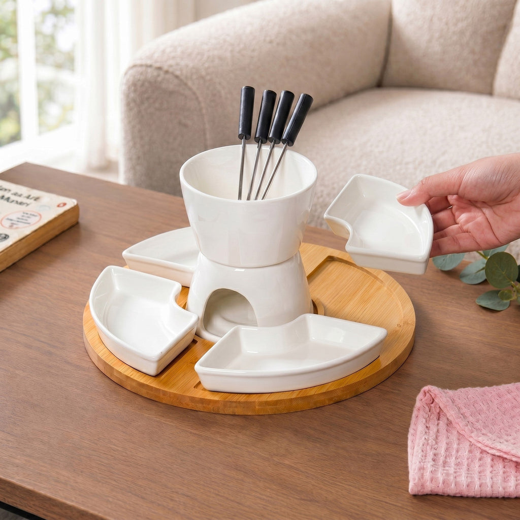 Fondue Party Platter Set Nestasia