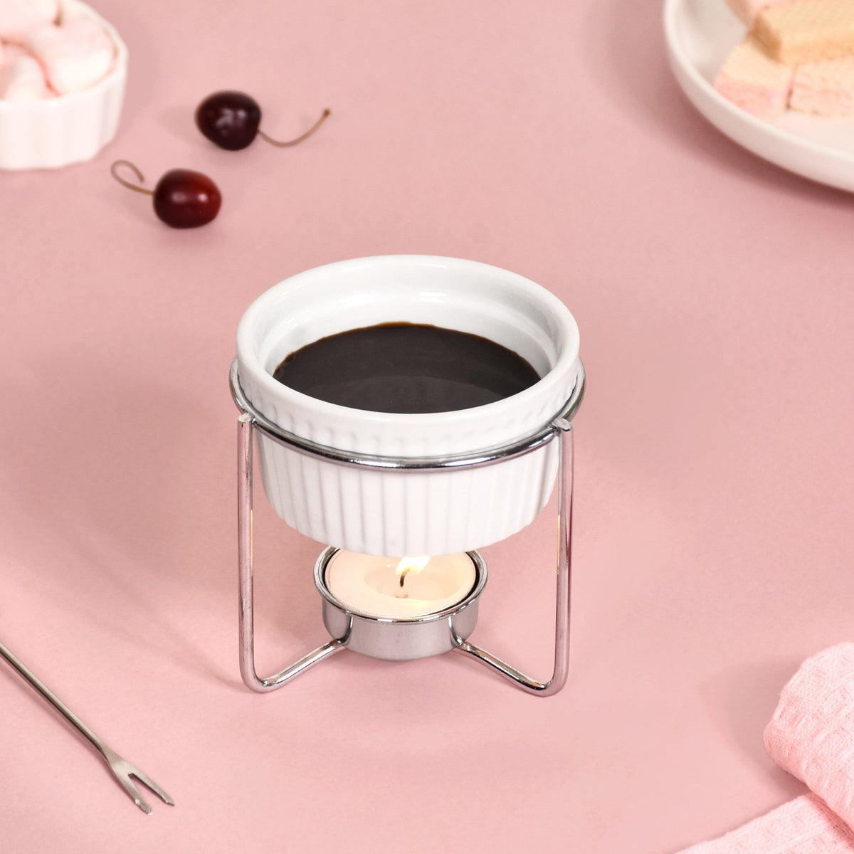 Fondue Pot with Stand Nestasia