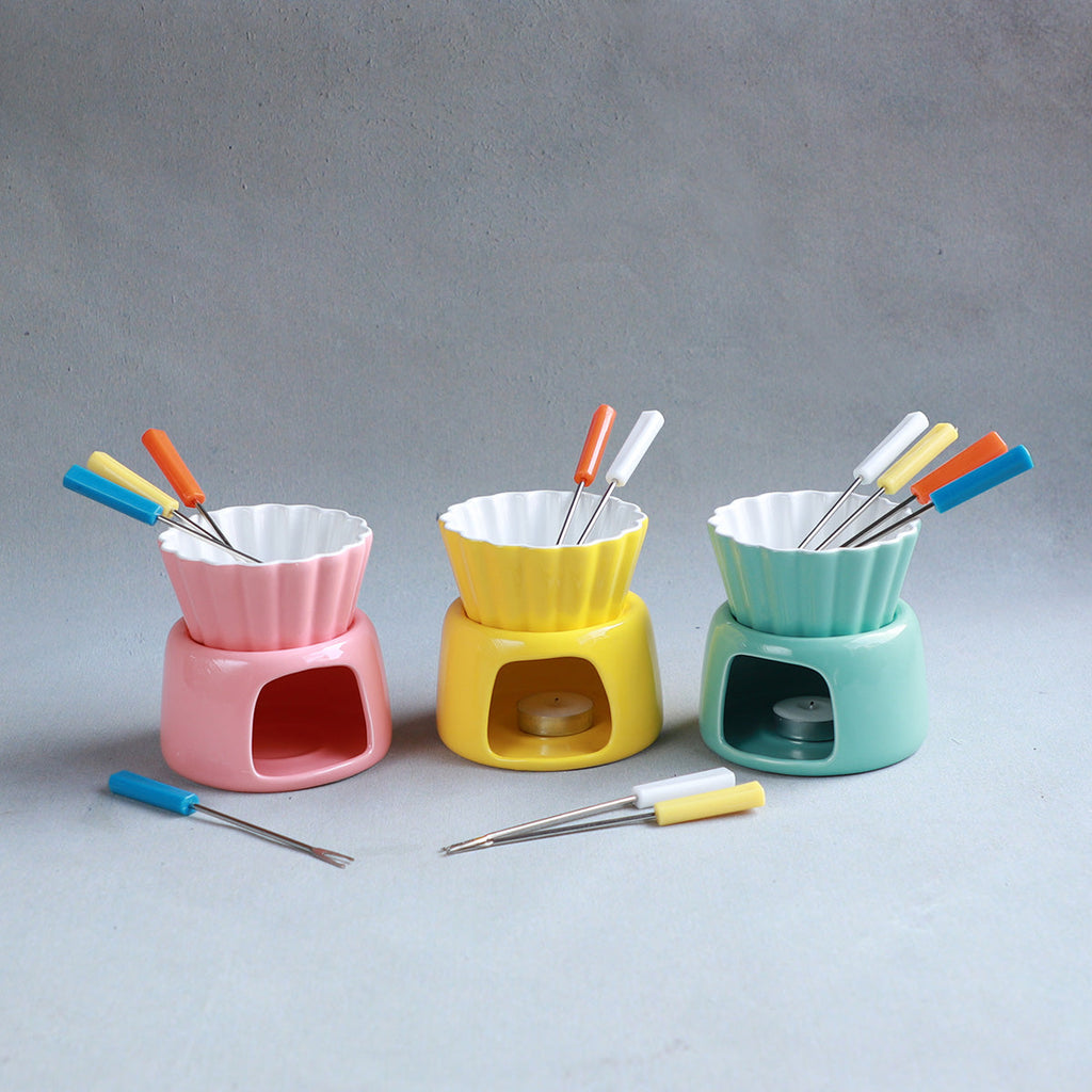 Ceramic Fondue Pot Nestasia