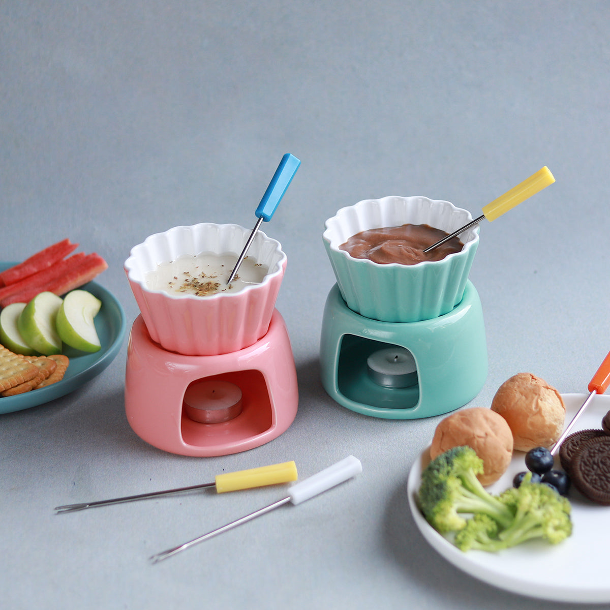 Ceramic Fondue Pot Nestasia