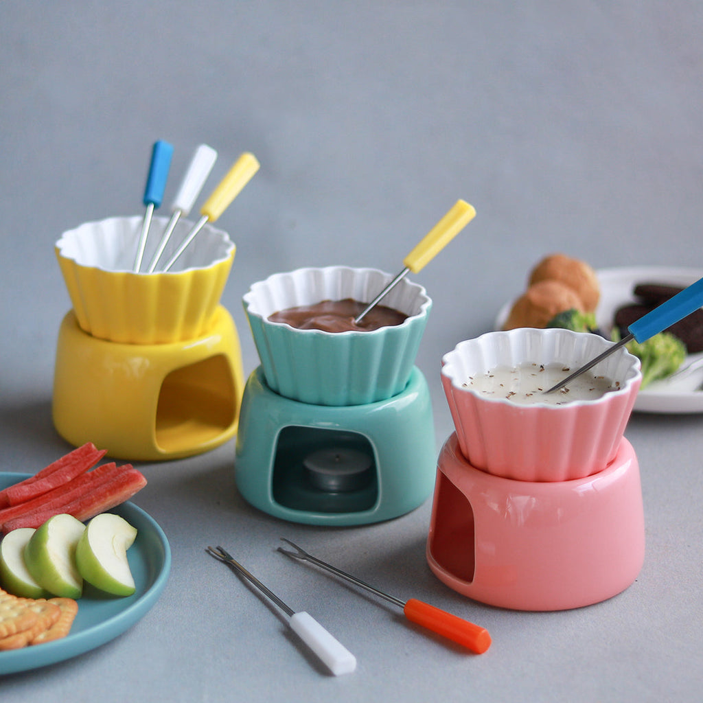Ceramic Fondue Pot Nestasia
