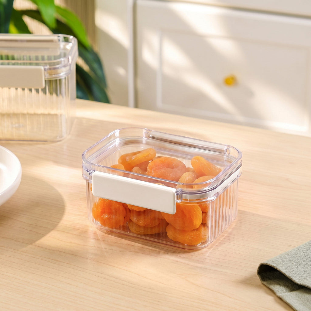 Food Storage Container With Airtight Clip Lock Lid 430ml Nestasia