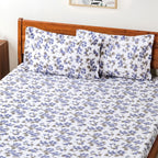 Forest Ferns Queen Size Pure Cotton Bedding Set 254x229cm Nestasia