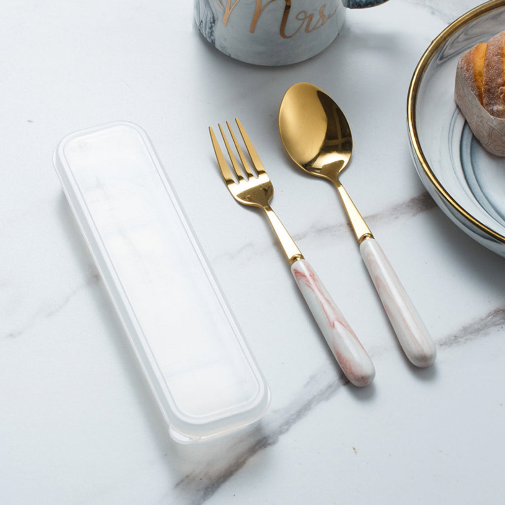 Fork And Spoon Set Nestasia