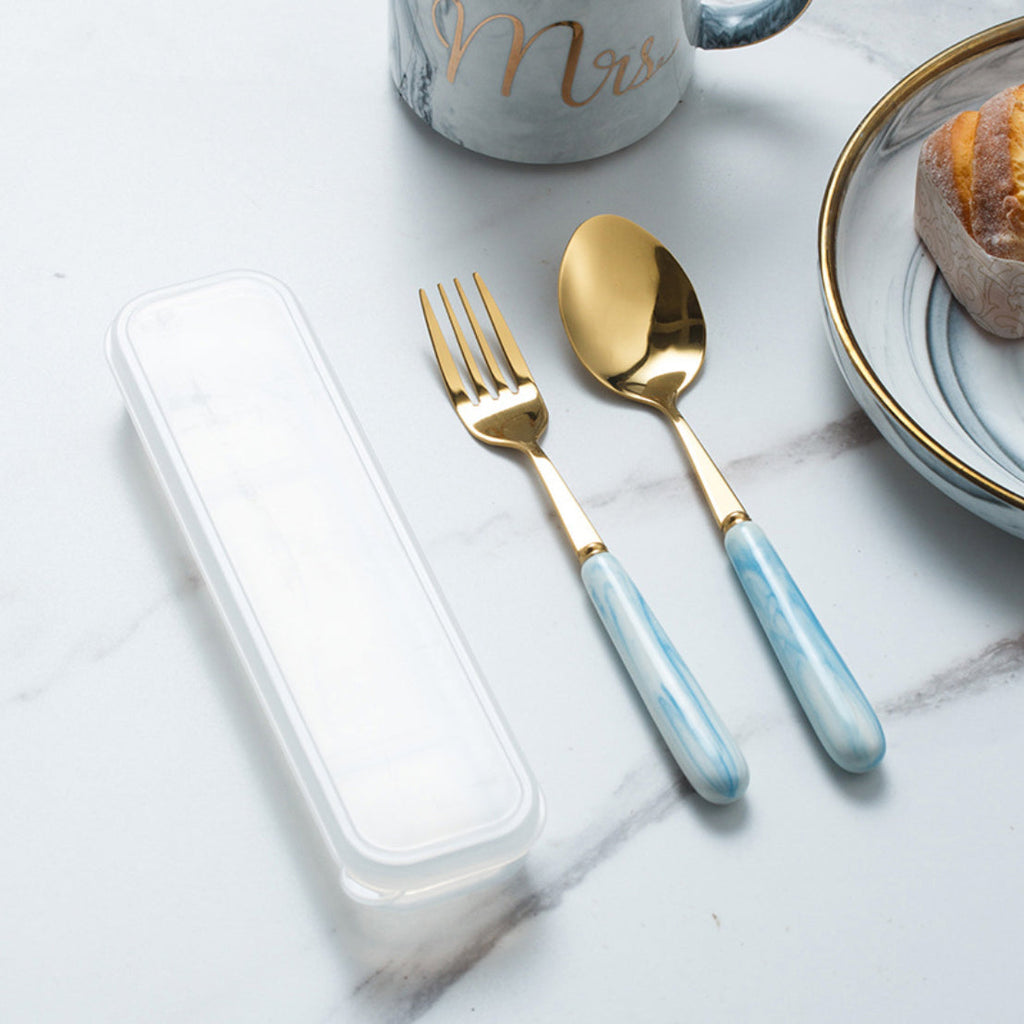 Fork And Spoon Set Nestasia