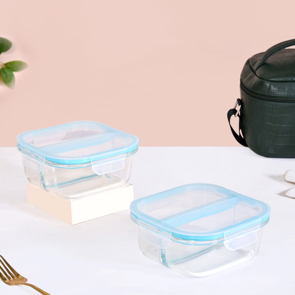 Fashion Forward Lunch Bag Lunch Box Set Green Nestasia