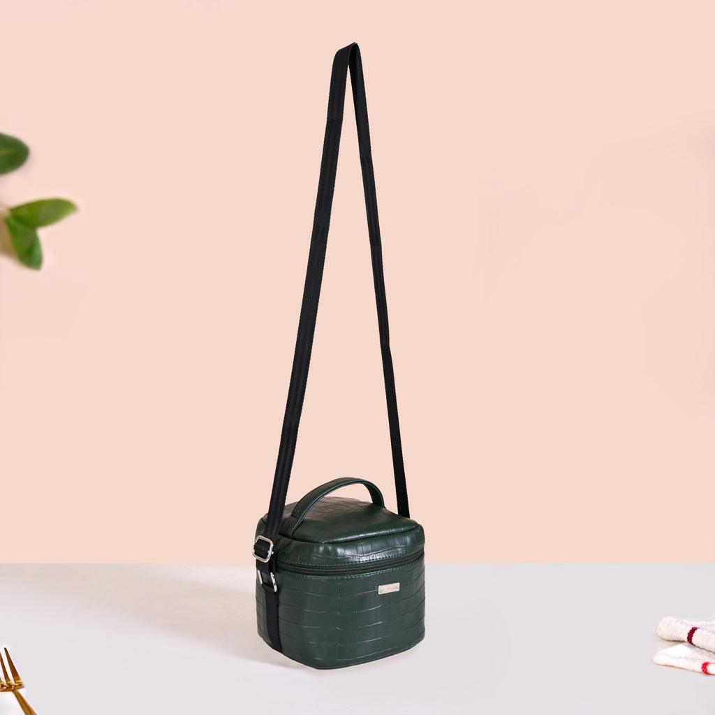 Fashion Forward Lunch Bag Lunch Box Set Green Nestasia