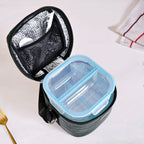 Fashion Forward Lunch Bag Lunch Box Set Green Nestasia