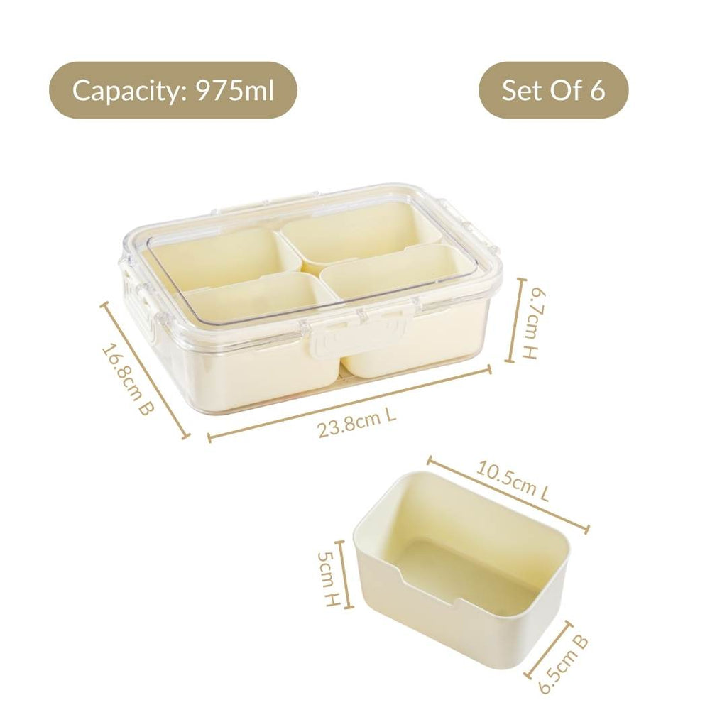 FreshGrid 4 Compartments Storage Box Nestasia