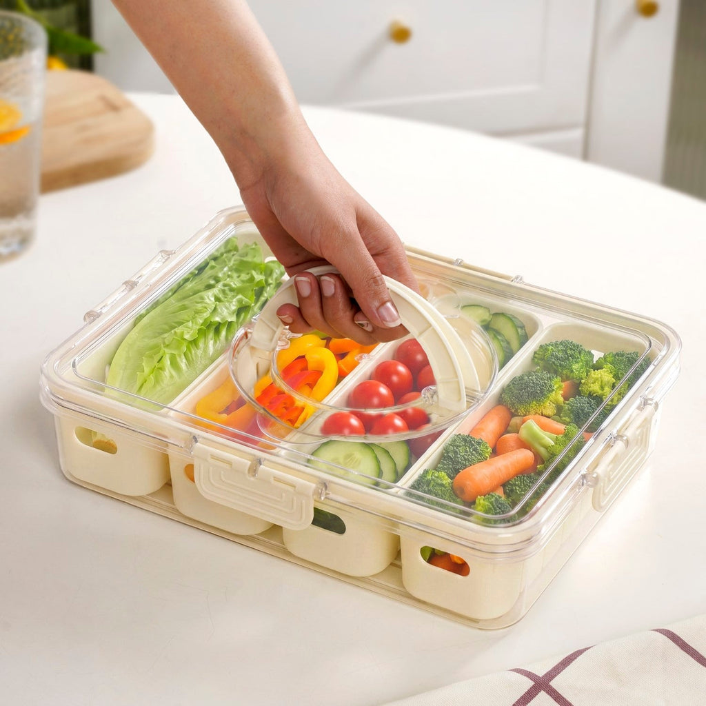 FreshGrid 4 Compartments Airtight Storage Box Nestasia