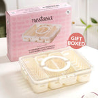 FreshGrid 4 Compartments Airtight Storage Box Nestasia