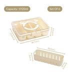 FreshGrid 4 Compartments Airtight Storage Box Nestasia