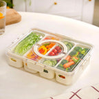 FreshGrid 4 Compartments Airtight Storage Box Nestasia
