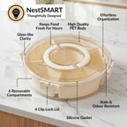 FreshGrid Airtight 6 Compartments Storage Box Nestasia