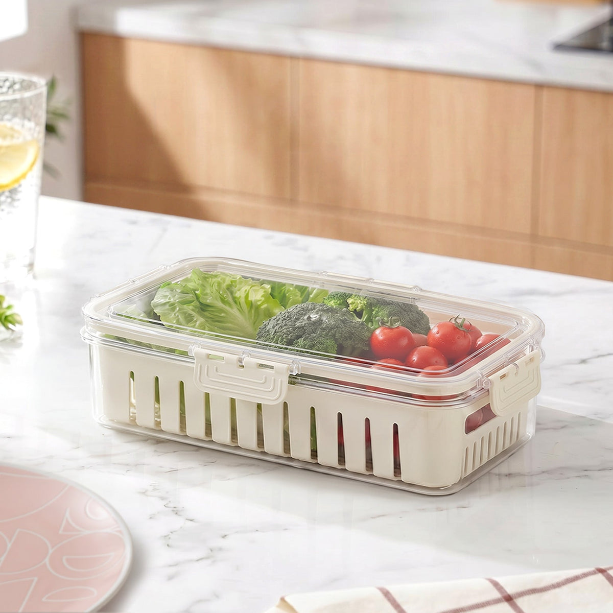 FreshGrid Airtight Fridge Storage Box Nestasia