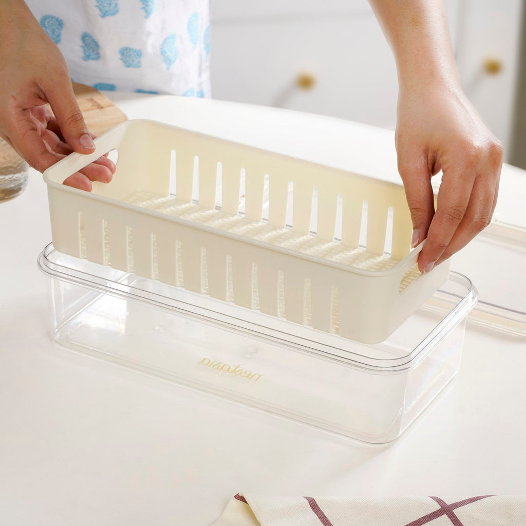 FreshGrid Airtight Fridge Storage Box Nestasia