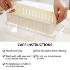 FreshGrid Airtight Fridge Storage Box Nestasia