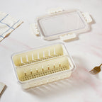 FreshGrid Two Section Fridge Storage Box Nestasia