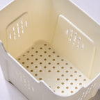 FreshGrid Tall Fridge Storage Box With 2 Compartments Nestasia