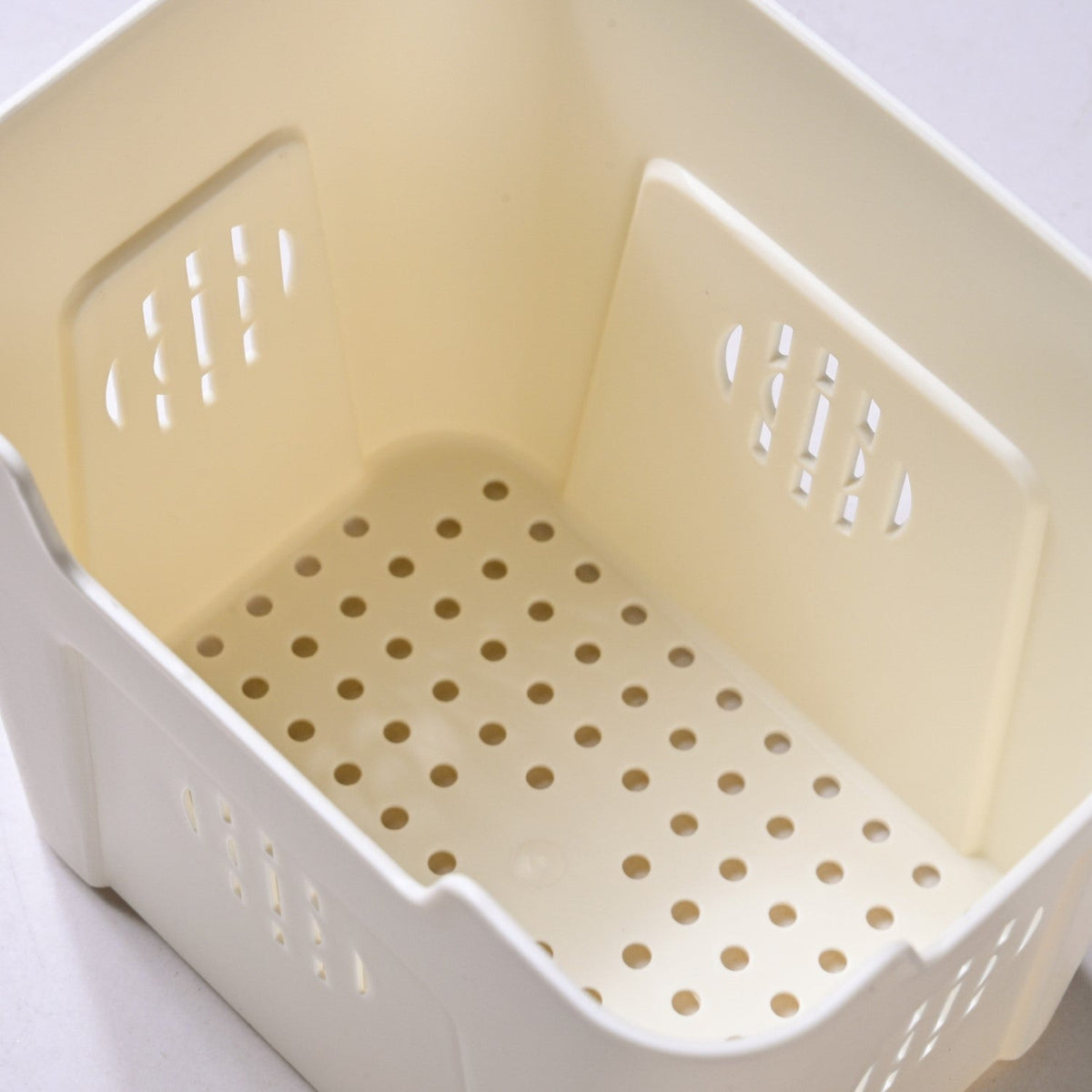 FreshGrid Tall Fridge Storage Box With 2 Compartments Nestasia